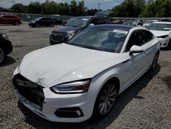 Salvage cars for sale from Copart Riverview, FL: 2018 Audi A5 Premium