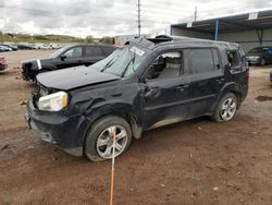 Salvage cars for sale at Colorado Springs, CO auction: 2012 Honda Pilot EXL