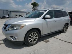 Salvage cars for sale from Copart Tulsa, OK: 2014 Nissan Pathfinder S