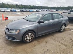 Salvage cars for sale at Harleyville, SC auction: 2017 Volkswagen Jetta S