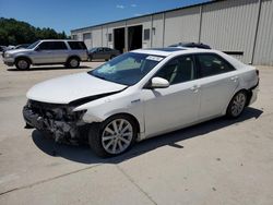 Salvage cars for sale at Gaston, SC auction: 2012 Toyota Camry Hybrid