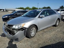 Salvage cars for sale at Sacramento, CA auction: 2012 Toyota Camry Base