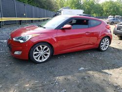 Salvage cars for sale at Waldorf, MD auction: 2013 Hyundai Veloster