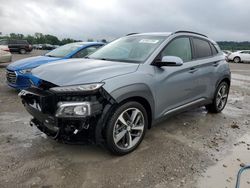 Salvage cars for sale at Cahokia Heights, IL auction: 2019 Hyundai Kona Limited