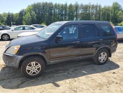 Salvage cars for sale from Copart North Billerica, MA: 2003 Honda CR-V EX