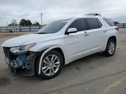 Chevrolet Vehiculos salvage en venta: 2018 Chevrolet Traverse High Country