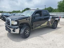 Salvage cars for sale at San Antonio, TX auction: 2010 Toyota Tundra Double Cab SR5