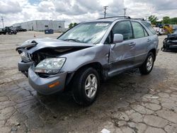 Salvage cars for sale at Chicago Heights, IL auction: 2001 Lexus RX 300