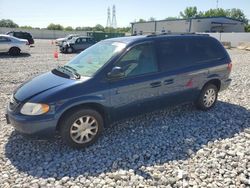 Chrysler salvage cars for sale: 2002 Chrysler Town & Country EX