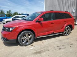 Salvage cars for sale at Lawrenceburg, KY auction: 2017 Dodge Journey Crossroad