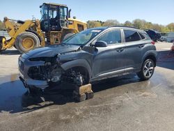 Salvage cars for sale at Assonet, MA auction: 2020 Hyundai Kona Ultimate