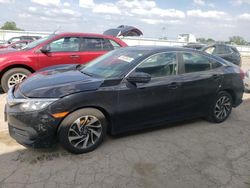 Salvage cars for sale at Dyer, IN auction: 2017 Honda Civic EX