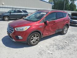 Salvage cars for sale from Copart Gastonia, NC: 2017 Ford Escape SE