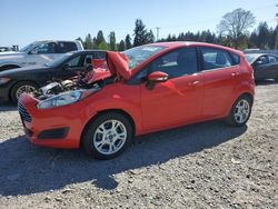 Salvage cars for sale at Graham, WA auction: 2015 Ford Fiesta SE