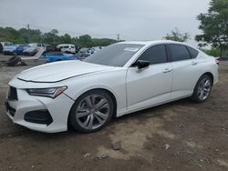 Salvage cars for sale from Copart Baltimore, MD: 2021 Acura TLX Technology