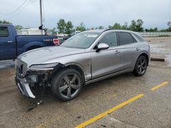 Salvage cars for sale from Copart Pekin, IL: 2022 Genesis GV70 Base