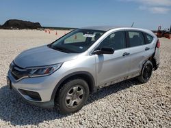 Vehiculos salvage en venta de Copart New Braunfels, TX: 2016 Honda CR-V LX
