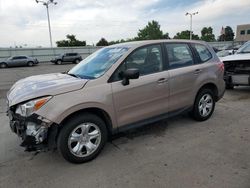 Salvage cars for sale at Littleton, CO auction: 2014 Subaru Forester 2.5I