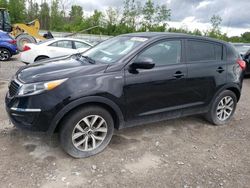 Salvage cars for sale from Copart Leroy, NY: 2016 KIA Sportage LX