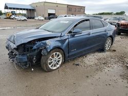 Salvage cars for sale from Copart Kansas City, KS: 2019 Ford Fusion SEL