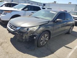 Salvage cars for sale at Vallejo, CA auction: 2013 Honda Accord LX