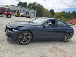 Salvage cars for sale at Mendon, MA auction: 2015 BMW 328 XI Sulev