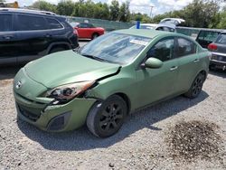 Salvage cars for sale from Copart Riverview, FL: 2011 Mazda 3 I