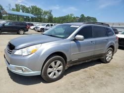 Salvage cars for sale from Copart Spartanburg, SC: 2011 Subaru Outback 2.5I Premium