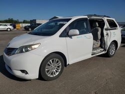 Toyota Sienna XLE Vehiculos salvage en venta: 2012 Toyota Sienna XLE