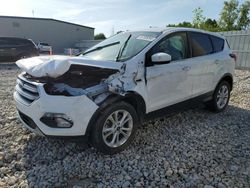 Salvage cars for sale at Wayland, MI auction: 2019 Ford Escape SE