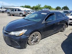 Salvage cars for sale at Sacramento, CA auction: 2017 Toyota Camry LE