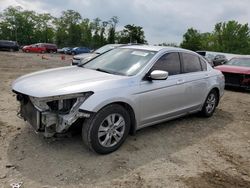 Salvage cars for sale from Copart Baltimore, MD: 2011 Honda Accord SE
