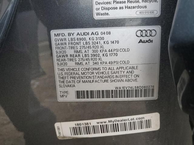 2008 Audi Q7 4.2 Quattro S-Line