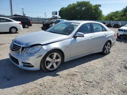 Salvage cars for sale at Oklahoma City, OK auction: 2012 Mercedes-Benz E 350