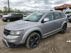 Salvage cars for sale at Fort Wayne, IN auction: 2018 Dodge Journey Crossroad