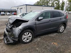 Salvage cars for sale from Copart Arlington, WA: 2013 Honda CR-V EXL