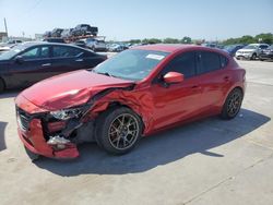 Salvage cars for sale at Grand Prairie, TX auction: 2014 Mazda 3 Touring