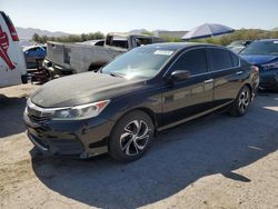 Salvage cars for sale at Las Vegas, NV auction: 2017 Honda Accord LX