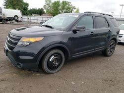 Salvage cars for sale at Finksburg, MD auction: 2015 Ford Explorer Sport