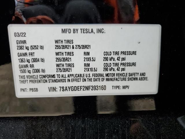 2022 Tesla Model Y