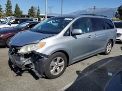 Toyota Sienna LE salvage cars for sale: 2012 Toyota Sienna LE