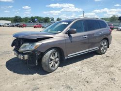 Salvage cars for sale at Conway, AR auction: 2015 Nissan Pathfinder S