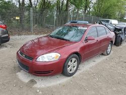 Salvage cars for sale at Cicero, IN auction: 2008 Chevrolet Impala LT
