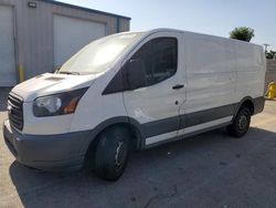 Salvage trucks for sale at Colton, CA auction: 2017 Ford Transit T-150