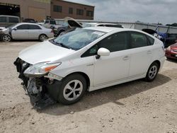 Salvage cars for sale at Kansas City, KS auction: 2014 Toyota Prius