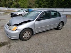 Honda Civic lx salvage cars for sale: 2003 Honda Civic LX