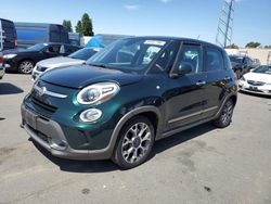 Salvage cars for sale at Hayward, CA auction: 2014 Fiat 500L Trekking