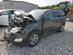 Salvage cars for sale at Wayland, MI auction: 2017 Chevrolet Equinox LT