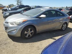 Salvage cars for sale from Copart San Martin, CA: 2013 Hyundai Elantra Coupe GS