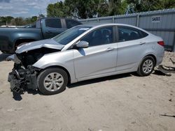 Salvage cars for sale at Riverview, FL auction: 2016 Hyundai Accent SE